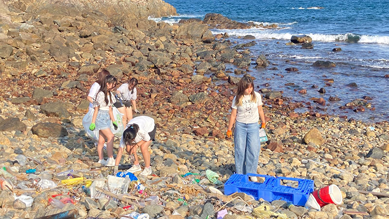 DTUP｜Coastal Clean-Up and Microplastics Investigation : Clear Water Bay Field Trip