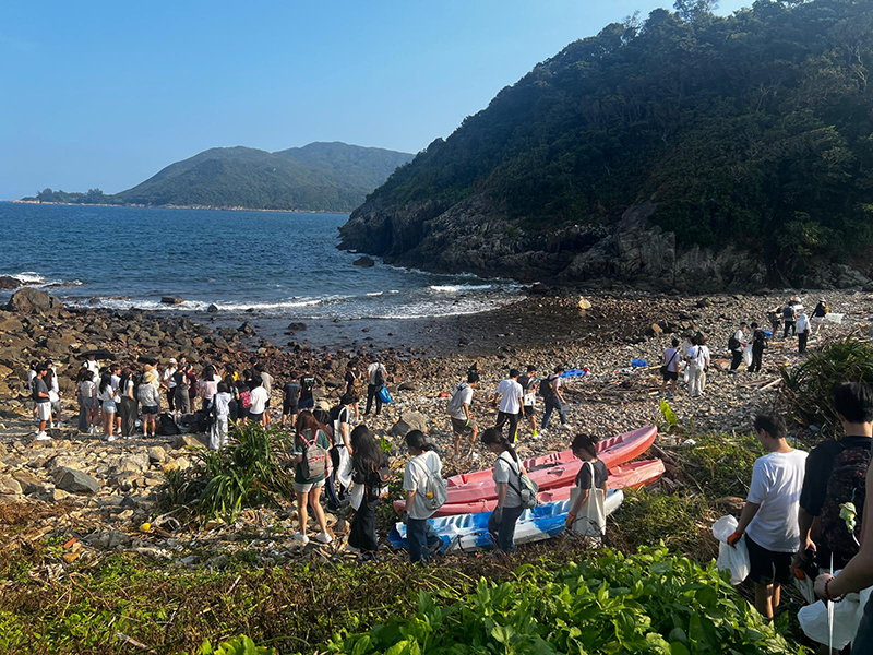 DTUP｜Coastal Clean-Up and Microplastics Investigation : Clear Water Bay Field Trip