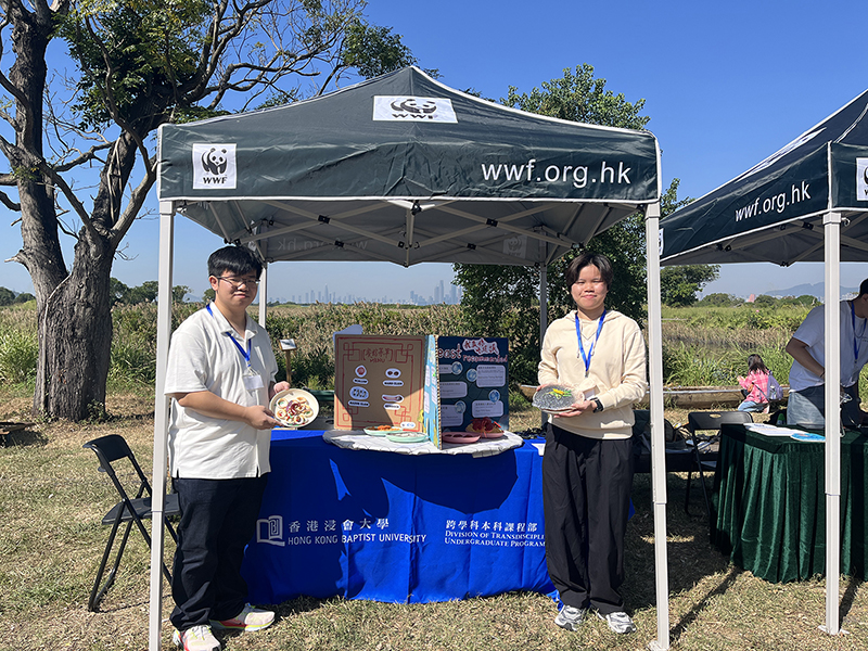 DTUP｜Student Projects showcased at WWF Hong Kong Walk for Nature 2025