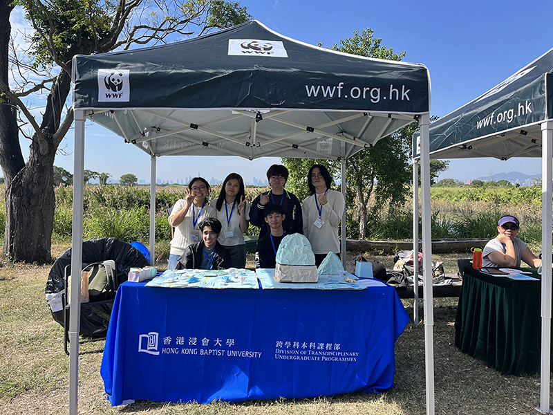 DTUP｜Student Projects showcased at WWF Hong Kong Walk for Nature 2025