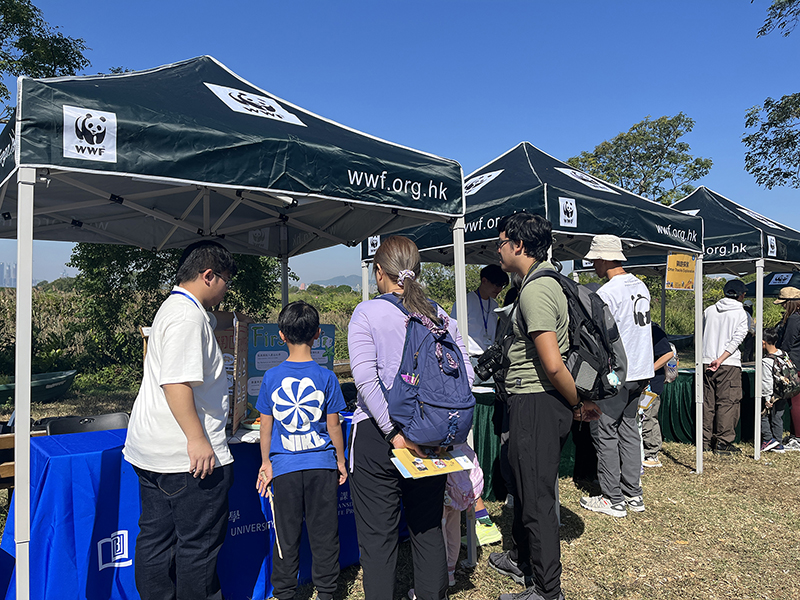 DTUP｜Student Projects showcased at WWF Hong Kong Walk for Nature 2025