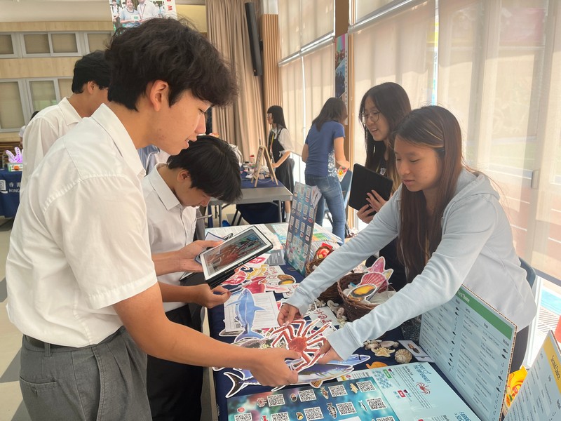 DTUP｜Low Carbon Workshop and Educational Booths at De La Salle Secondary School NT