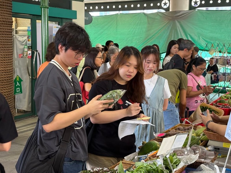 DTUP｜Stepping Outside the Classroom! Discovering the Flavors of Local Produce at Central Farmers' Market 🥦✨