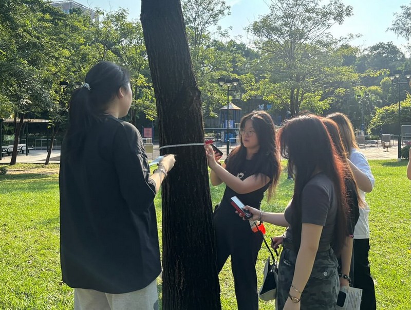 DTUP｜Global Challenges I Students Participated in the Urban Forest Program